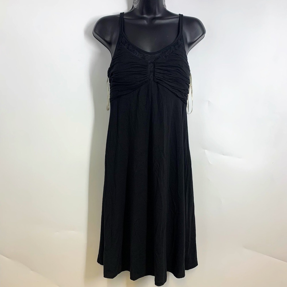 Tommy Bahama Ruched Gathered Empire Waist Maxi Dress Spaghetti Strap‎ Size S NWT